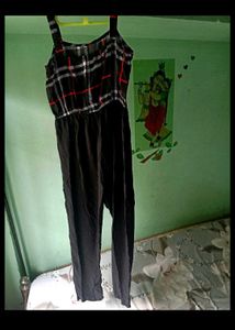 Chic Plaid Jumpsuit