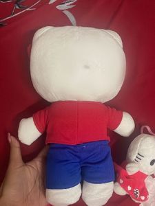 Hello kitty plush and charm set