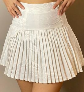 White Tennis skirt