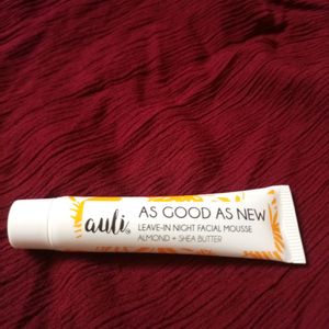 Auli Leave In Night Facial Mousse