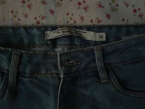 Distressed Denim Shorts