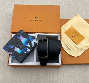 Louis Vuitton Belt &amp; Wallet Set