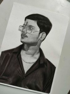Realistic Pencil Sketch Portrait