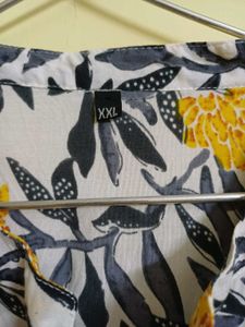 Designer Floral Print Kurta Set