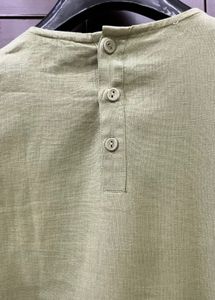 AJIO Green Casual Dress.