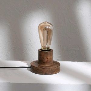 FIG Living Naked Bulb Table Lamp (Brown) @699/-