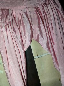 Pink Silk Patiala Salwar