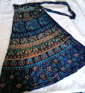 New Tie Up Jaipuri Cotton Skirt || Length 37 || Ghera 80