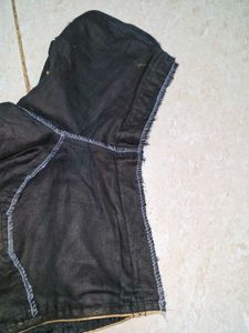 Stylish Black Silk Blouse