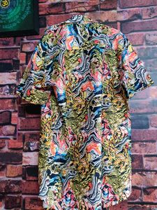 Tryman Abstract Print Shirt