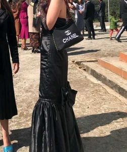 Elegant Black Evening Gown