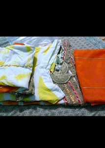 House of Jamoti Ombre Peplum Lehenga Set