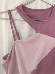 ‼️Price Drop‼️Purple Dual Color Crop Top