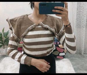 Striped Long Sleeve Top