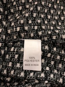 Black Printed Shirt (Women’s)