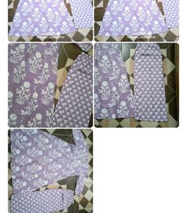 Beautiful Lavender Kurta Set
