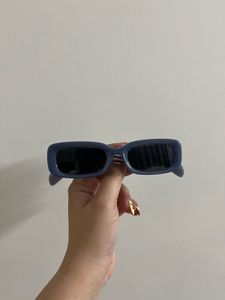 H&M Blue Rectangle Sunglasses