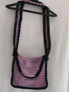 Handmade Crochet Crossbody Bag