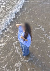 Light Blue oversized shirt