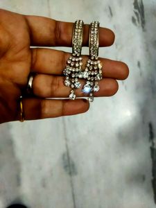 Oxidized Jhumka And Earing Combo