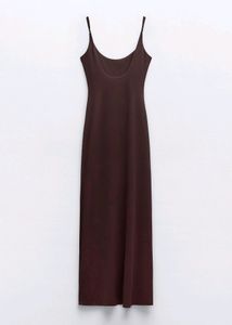 ZARA knit Bodycon Maxi Dress