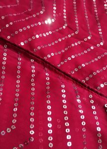 Sequence Work Saree With Blouse Peice