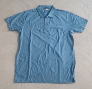 Men's Blue Polo Shirt
