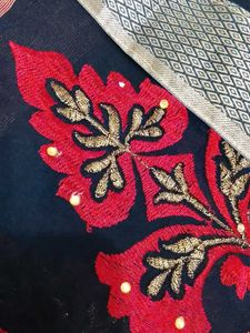 Designer Saree with Embroidery