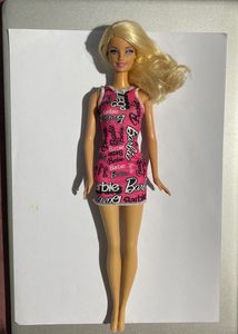 Barbie Doll in Pink  Print