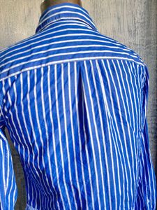 Striped Button-Up Shirt