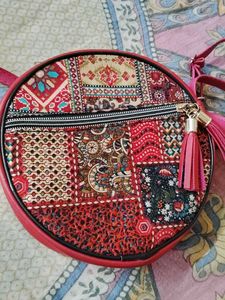 231.Boho Round Sling Bag