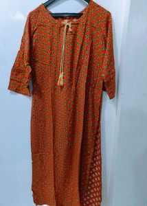 Gerua Printed Kurti