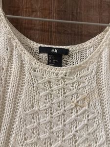 HNM Cream Knit Dress
