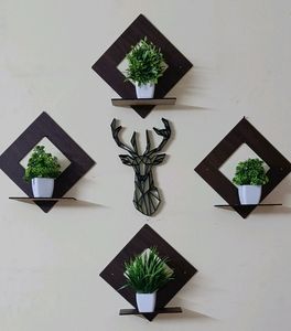 4 Wall Shelves