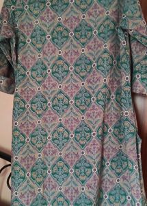 Boho Floral Print Kurta