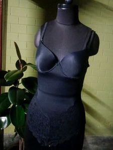 Black Lace Bodysuit (Tummy Tucker)