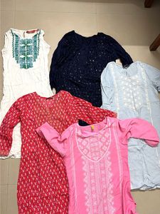 Set of 5 Kurtas