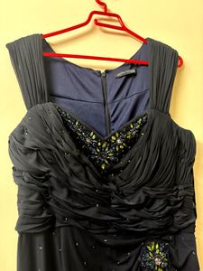 Nevy Blue Party Gown
