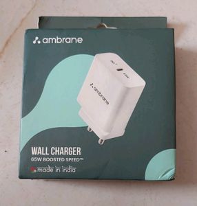 New Ambrane 65w All In1 Adapter & Cable