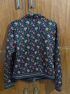 Floral Bomber Jacket