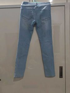 Light Wash Slim Fit Jeans