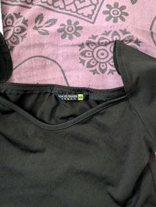 Black Crop Top