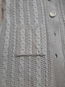 Cozy Textured Button-Up Cardigan