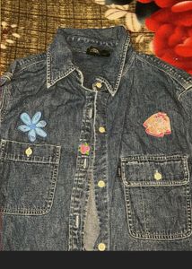 Ralph Lauren Denim Shirt with Patches
