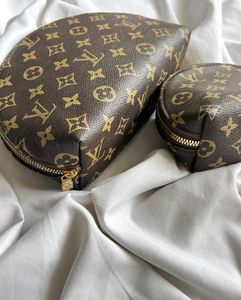 YSL Cosmetic Pouch Set of 2