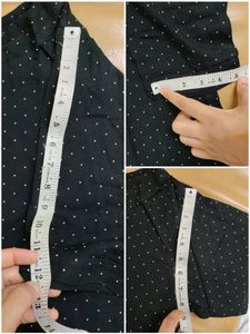 Black Polka Kurti