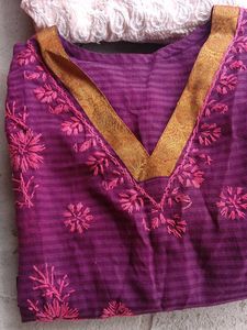 Beautifully Embroidered Kurta Set
