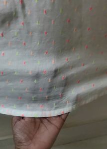 White Cotton Kurta