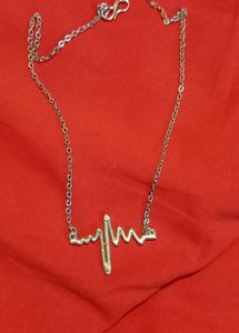 ECG Heartbeat Necklace