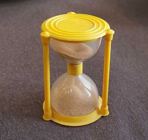 Yellow Hourglass Timer